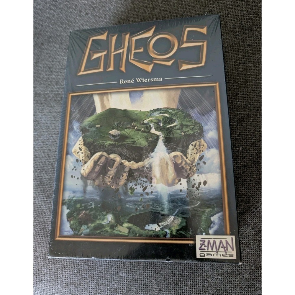 NEW SEALED Gheos Z-Man Games 2006 Rene Wiersma Board Game